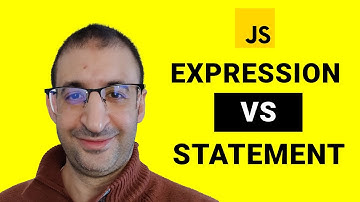 19- The Difference between Expression and Statement in JavaScript | JavaScript Tutorial