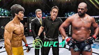 Bruce Lee vs Jon Jones - EA Sport UFC 4 - Epic Fight 🔥🐲