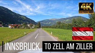 Driving from Innsbruck to zell am ziller