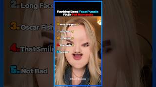 Funniest Face Puzzle Filter Fail Moments! #shorts #filterchallenge #filterfail