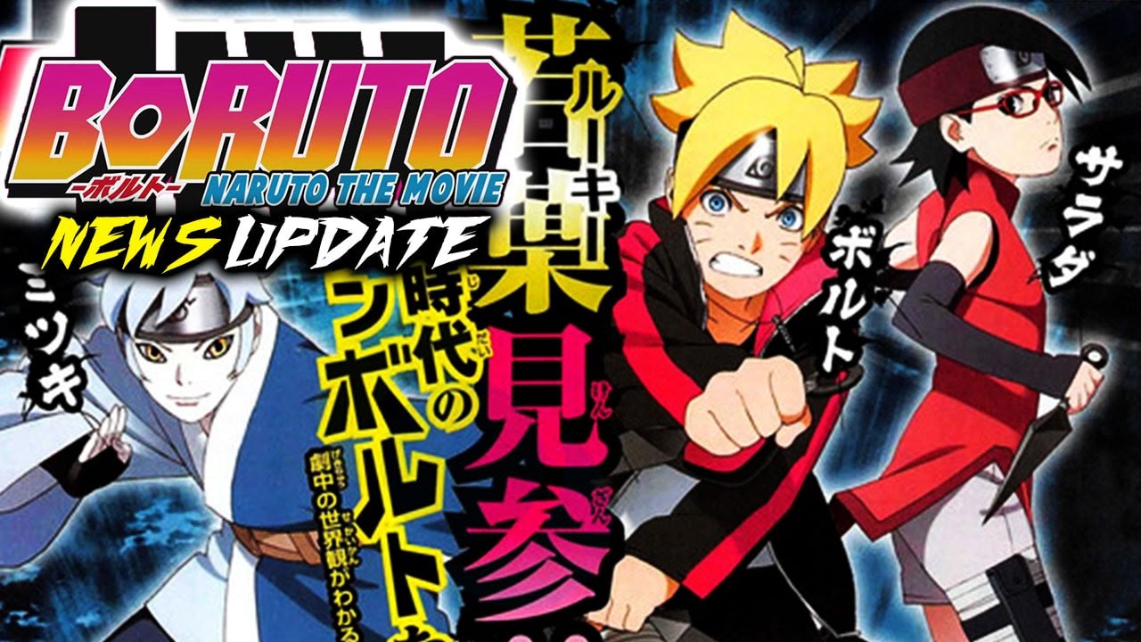 Bolt, Sarada & Mitsuki OFFICIAL Anime CHARACTER Designs BORUTO