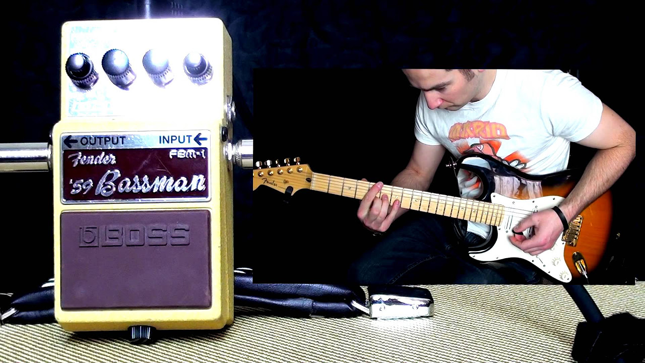 Boss Fender '59 Bassman Pedal Review & Demo Part II - YouTube