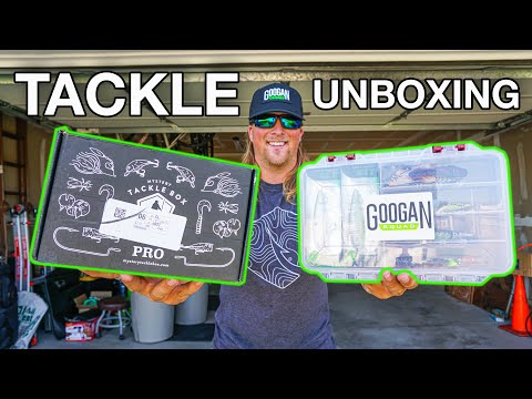 Fishing TACKLE Unboxing  Googan Squad Baits & Mystery Tackle