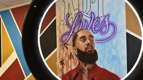 NIPSEY HUSSLE MURAL VIDEO