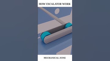 How escalator work ? || How escalator works animation #mechanism