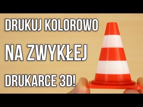 Drukuj KOLOROWO! - Druk Wielokolorowy na Zwykłej Drukarce 3D - AD3D #5