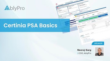 Certinia (FinancialForce) PSA Basics – AblyPro Webinar Recording