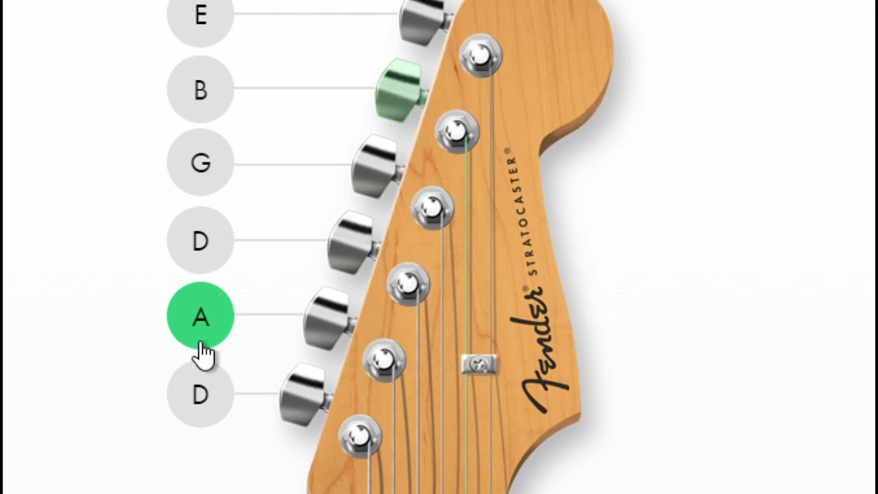 guitar DROP D tune Afinação em D para guitarra YouTube