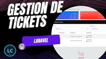 Gestión de tickets - Laravel Bootstrap Mysql - Como crear y gestionar un nuevo ticket...