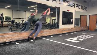 Backward to Forward Broad Jump