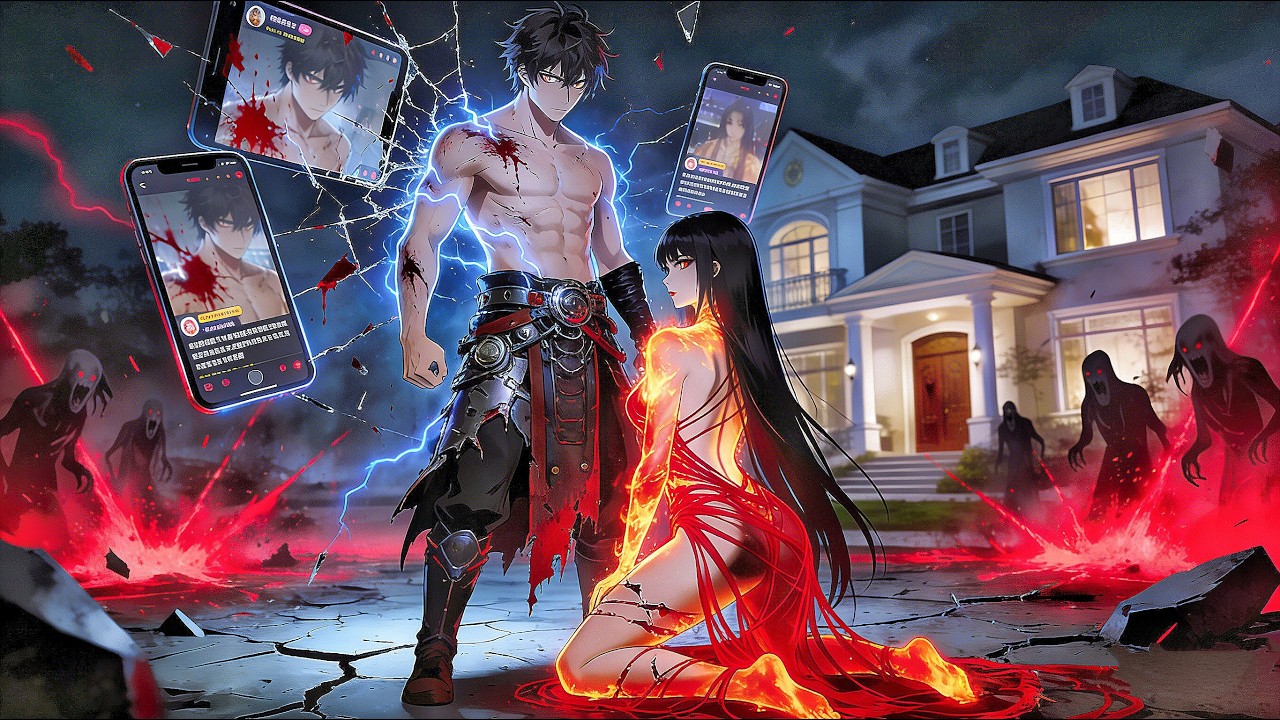 🔥全集｜工地搬磚被綠，女友摟著太子爺嘲諷：你連他家廁所都買不起！絕望男怒買兇宅等死，誰知女鬼半夜騎臉：我幫你虐渣，你給我陽氣！直播打臉現場全網沸騰！#漫画動画 #小說 #漫画 #動漫