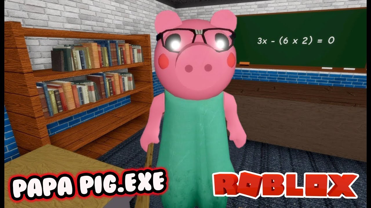 Sobrevive A Papa Pig Exe En La Escuela De Roblox Kori Youtube - me converti en piggy exe kori roblox youtube