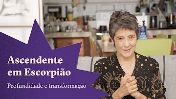 O que quer dizer ascendente em Escorpião?