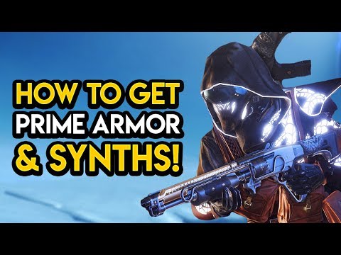 Destiny 2 - HOW TO GET GAMBIT PRIME ARMOR & SYNTHS!