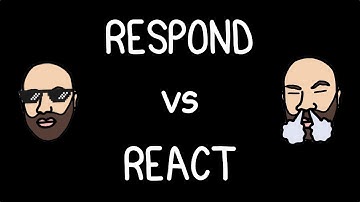 Respond vs React Examples | How to Escape Victim Mentality - Full Tutorial