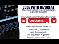 00 INTRODUCTION TO HTML, VS CODE, AND EXTENSIONS
