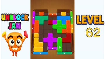 Unblock Jam Level 62 Walkthrough Solution