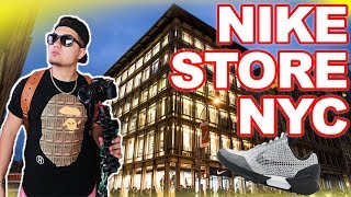 SHOPPING IN 6 STORY NIKE STORE!! **RARE SNEAKER EVERYWHERE**