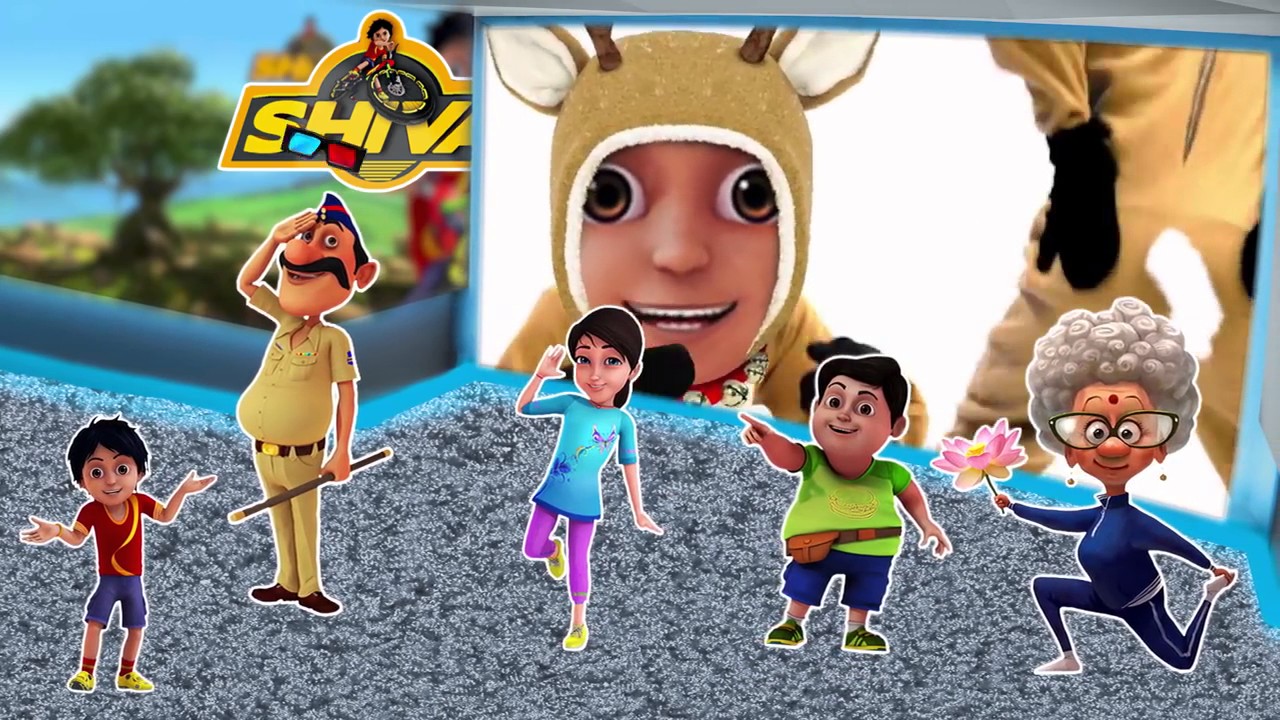 Shiva ANTV in Сinema Finger Family | Nursery Rhymes For Children