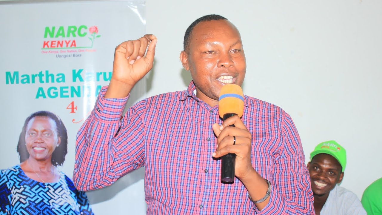 Ex SONU Chairman and Martha Karua's Diehard Boils those in Rutos Government in Nakuru