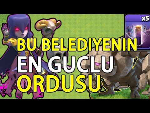 COC KÖY BİNASI 11 YOK EDEN GOLEM CADI YARASA SALDIRISI |HEMDE ÇOKLU CEHENNEMLERİ BİLE|