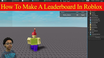 How To Make A Leaderboard In Roblox