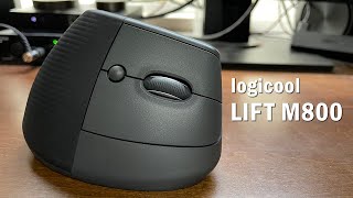 エルゴノミックマウスってどうなの？logicool「LIFT M800」をレビュー(ロジクール ワイヤレスマウス)