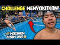 Challenge 7x50 meter renang maximum gaya bebas seberapa kuat timboi
