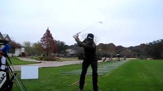 3/4 follow through face on