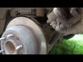 Замена задник тормозных колодок Grand Starex (replace rear brake pads)