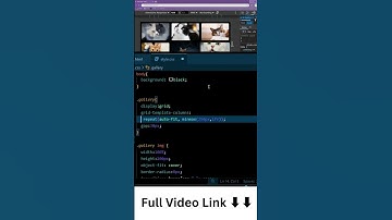 Image Gallery in HTML/CSS #shorts #youtubeshorts #viral #html