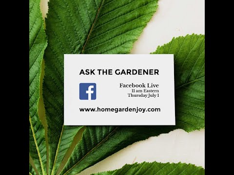 Ask the Gardener, July 1 2021   SD 480p