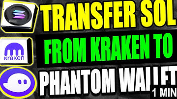 How To Transfer Solana From Kraken To Phantom Wallet Tutorial (2025)