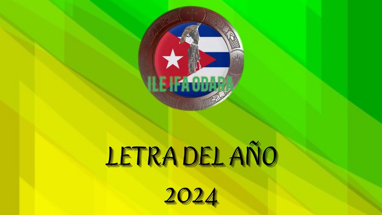 LETRA DEL AÑO 2024.IROSO UMBO.#ileifaodara #ifa #religionyoruba #