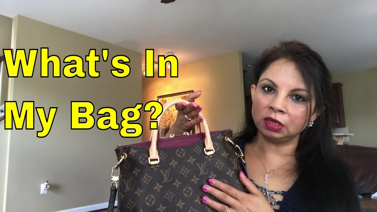 What&#39;s in my Bag ? Louis Vuitton Pallas BB / Mini review/ Ami&#39;s Lifestyle - YouTube