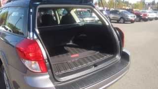 Career Overview 2008 Subaru Outback, Blue - STOCK# 6066621 - Interior, rear