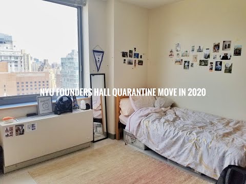 Nyu Founders Hall Move In And Room Tour | Fall 2020
