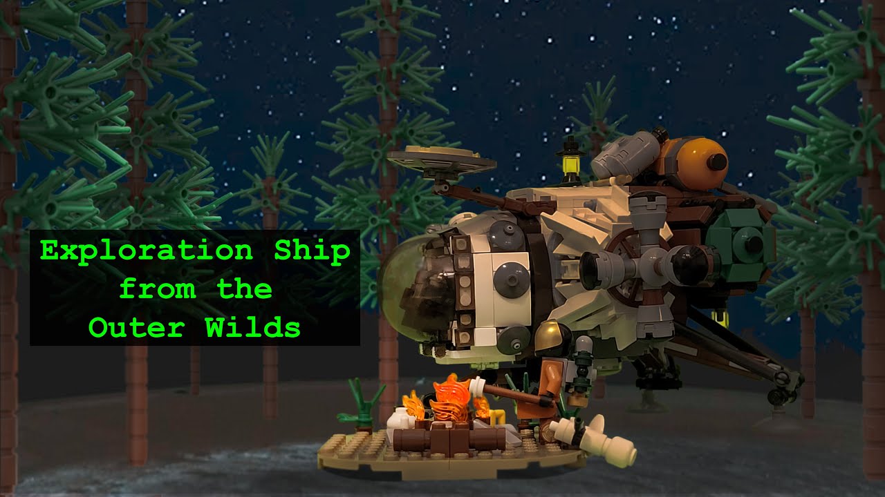 LEGO IDEAS - The Ship From Outer Wilds (Interior)