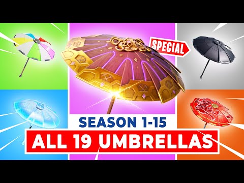 Video: Fortnite New Victory Umbrella: Ultima Victimă Umbrella și Altele Din Anotimpurile Anterioare Enumerate