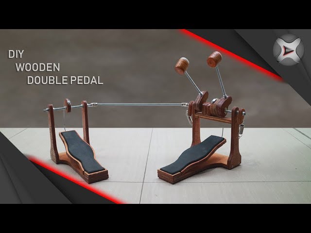 How to make wooden double pedal class=