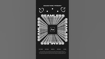 Create Epic Typography Tunnel Motion Graphics in After Effects
