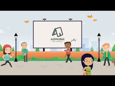 Cartoon Animation Video for AdWallet (Main Ad)