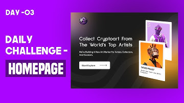 Daily UI Design Challenge | Day - 03 | Landing Page