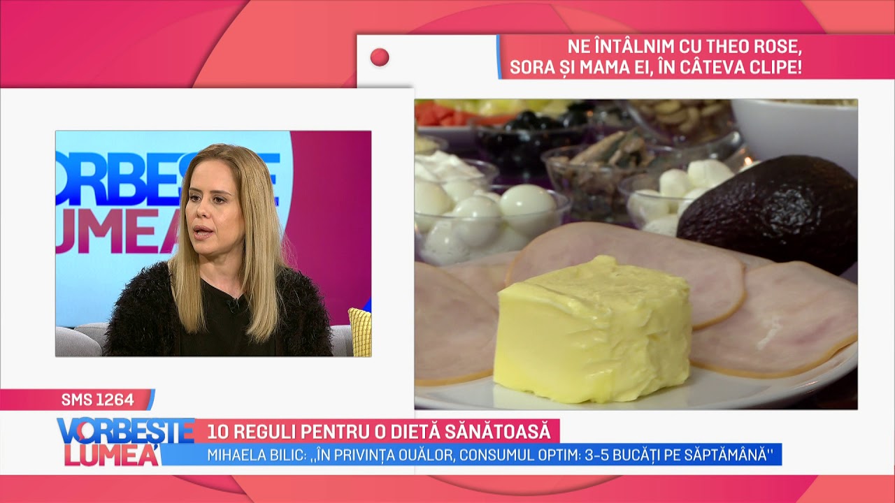 10 reguli pentru o dietă sănătoasă