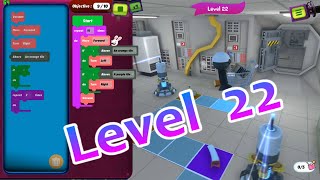 Rabbids Coding - Level 22  Tutorial | Walk-through  疯狂兔子学编程 第22关 教程|秘籍|攻略 | Guide