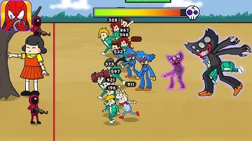 Survival 456 With Super Hero - Gameplay Walkthrough Part 2 New Huggy Wuggy Skin ( Android, iOS )