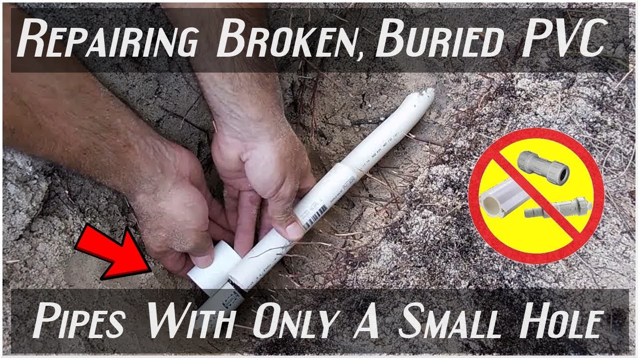 How To Pound Pvc Pipe Into The Ground