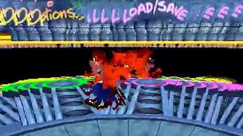 Crash Bash (PlayStation Demo Disc Version 1.3) - The hub