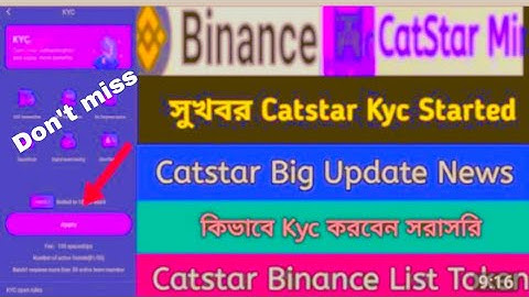 Cat star mining kyc update