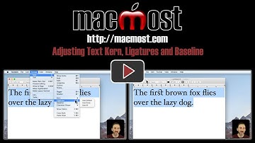 Adjusting Text Kern, Ligatures and Baseline (#1511)